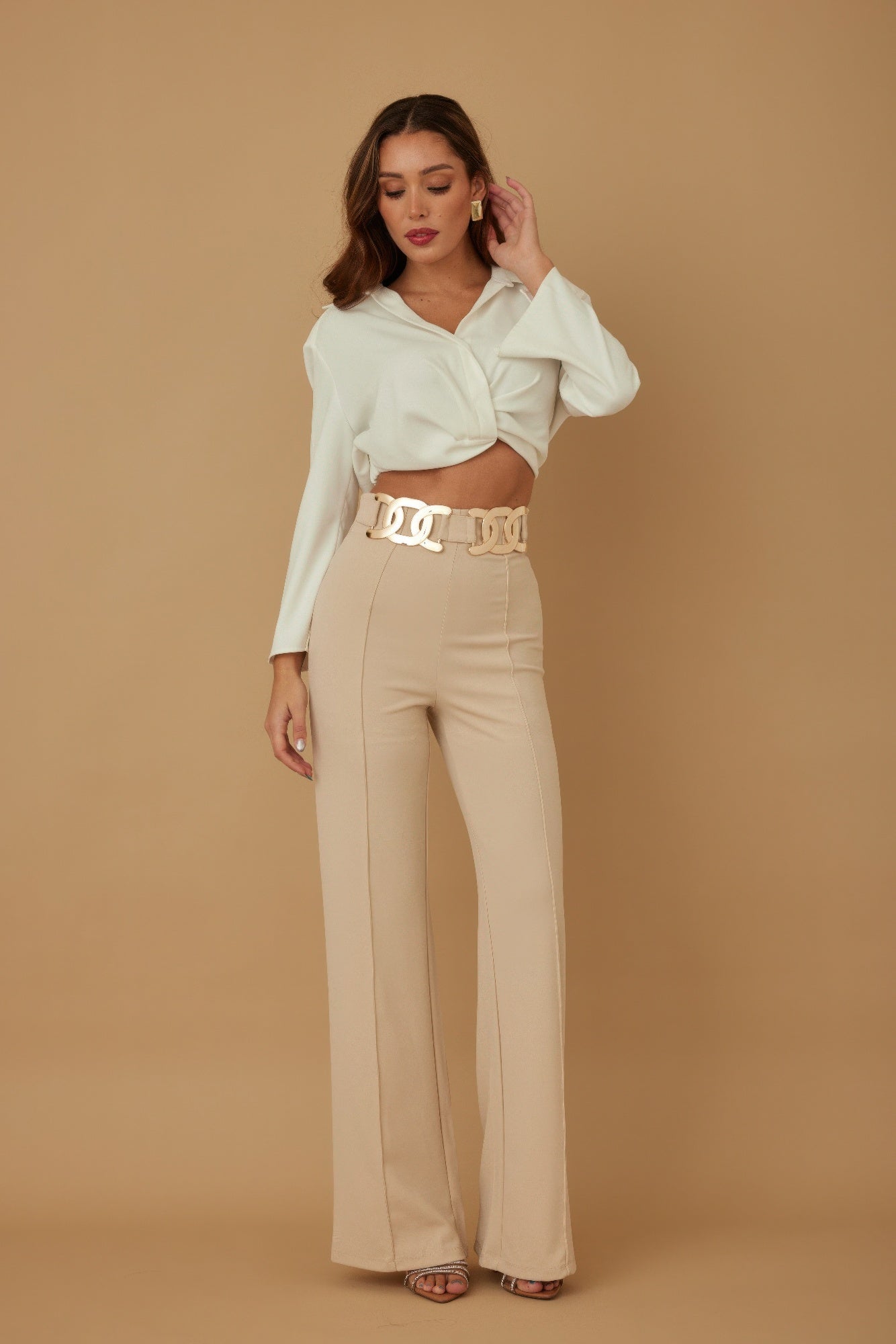 High Waist Fashion Pants - Wear Arielle