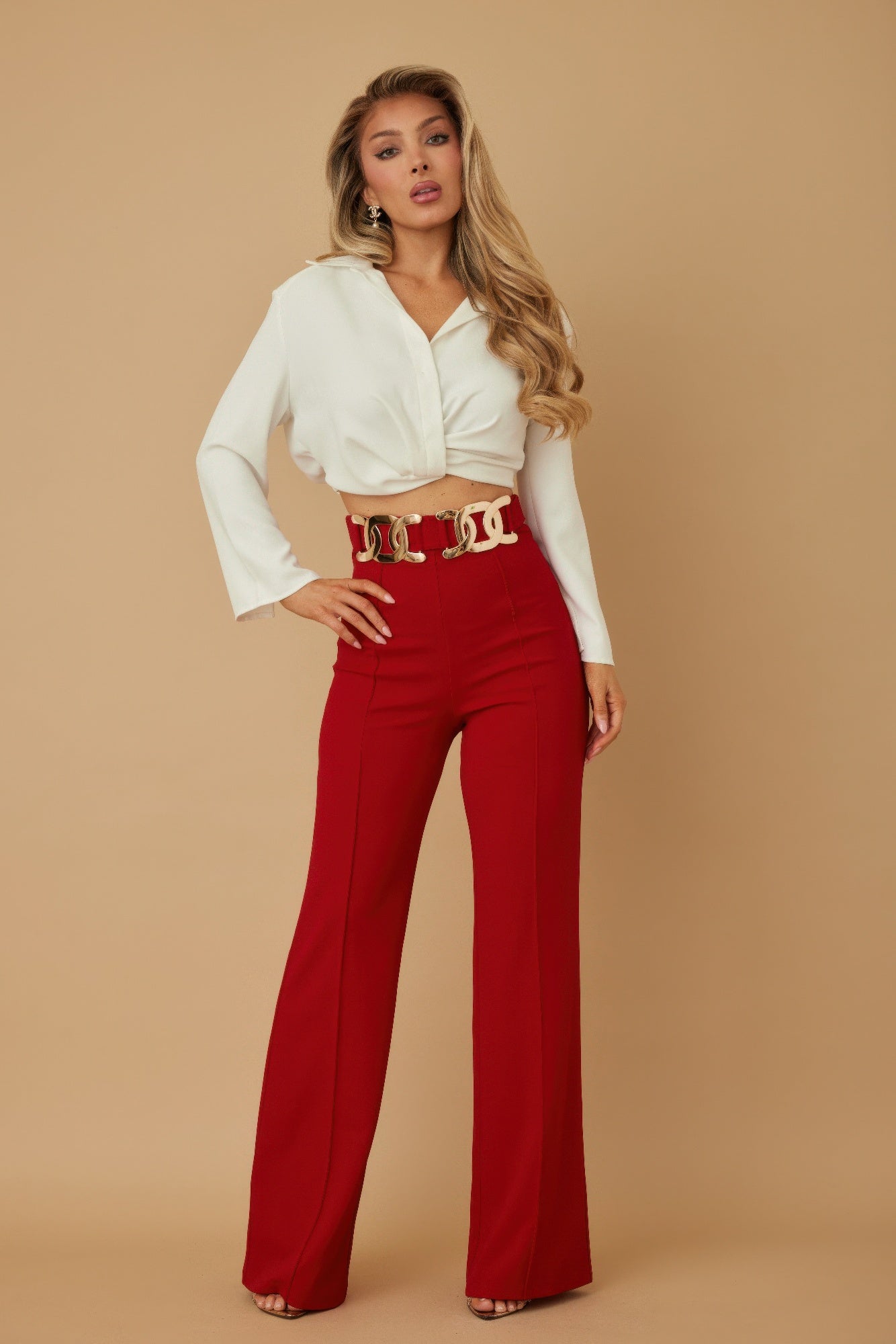 High Waist Fashion Pants - Wear Arielle