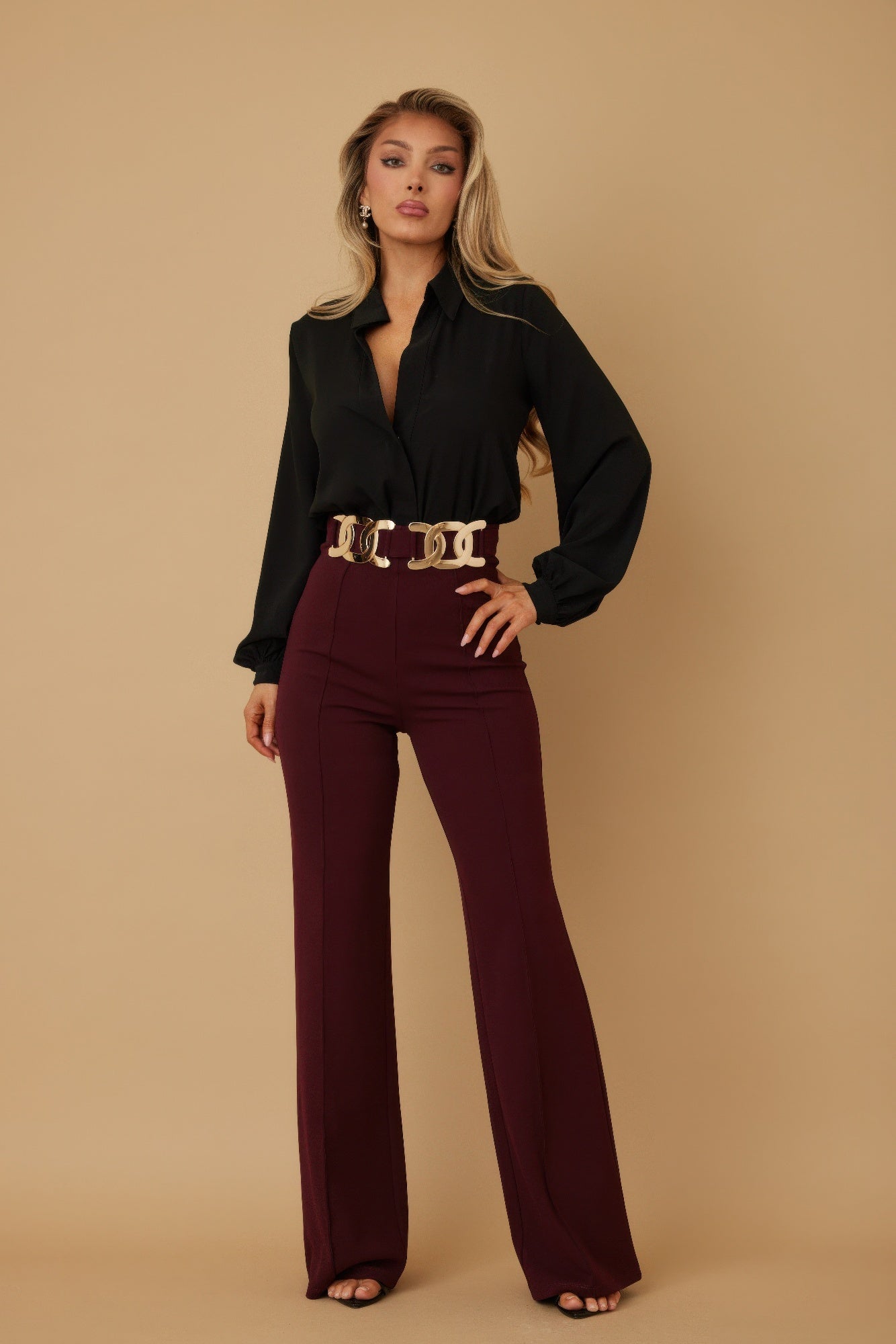 High Waist Fashion Pants - Wear Arielle