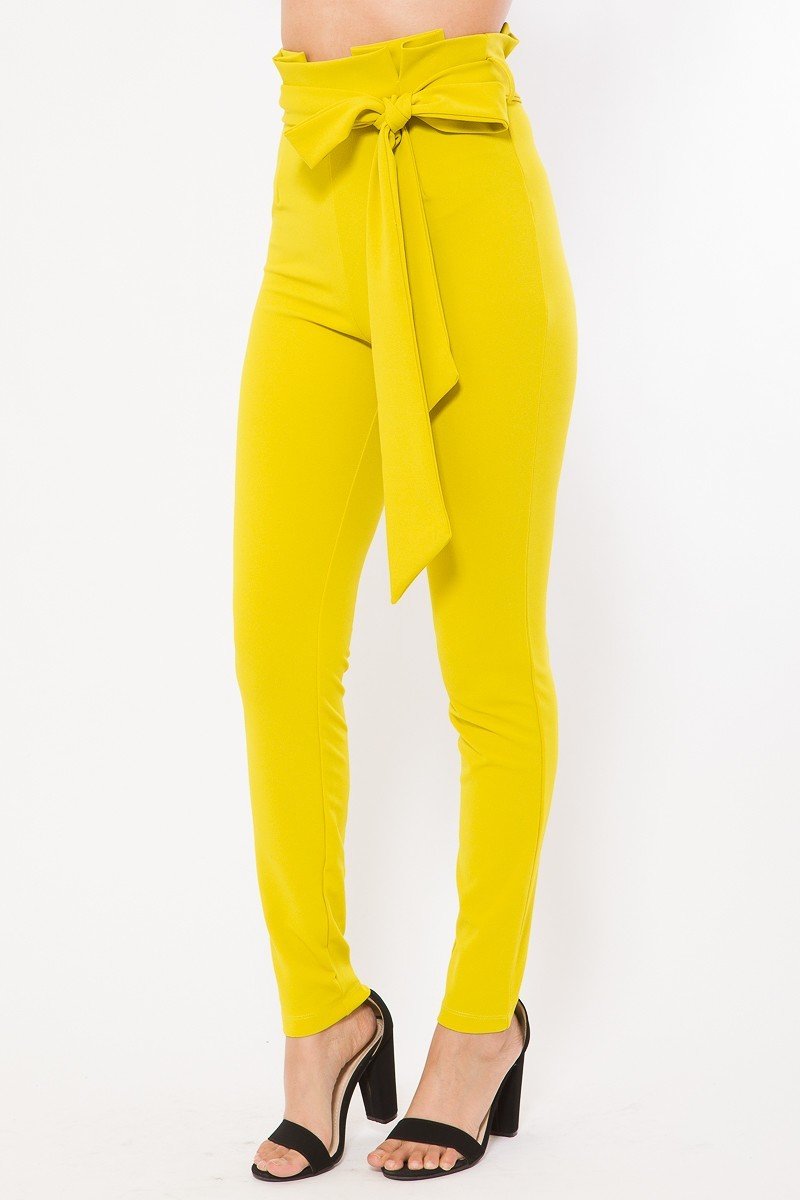 High Waist Fashion Skinny Pants - Wear Arielle