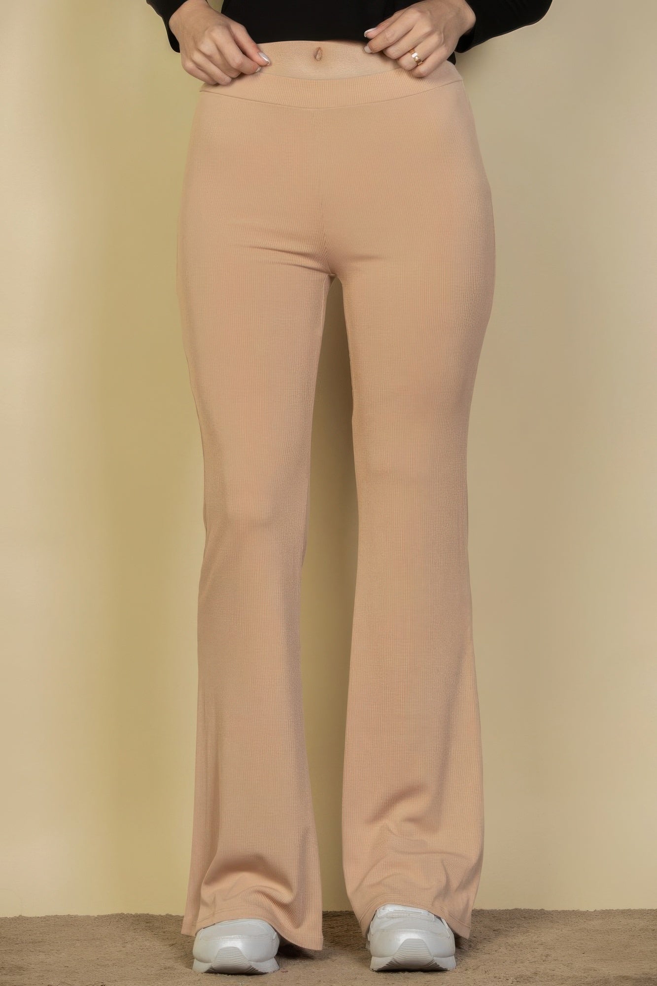 High Waisted Flare Pants - Wear Arielle