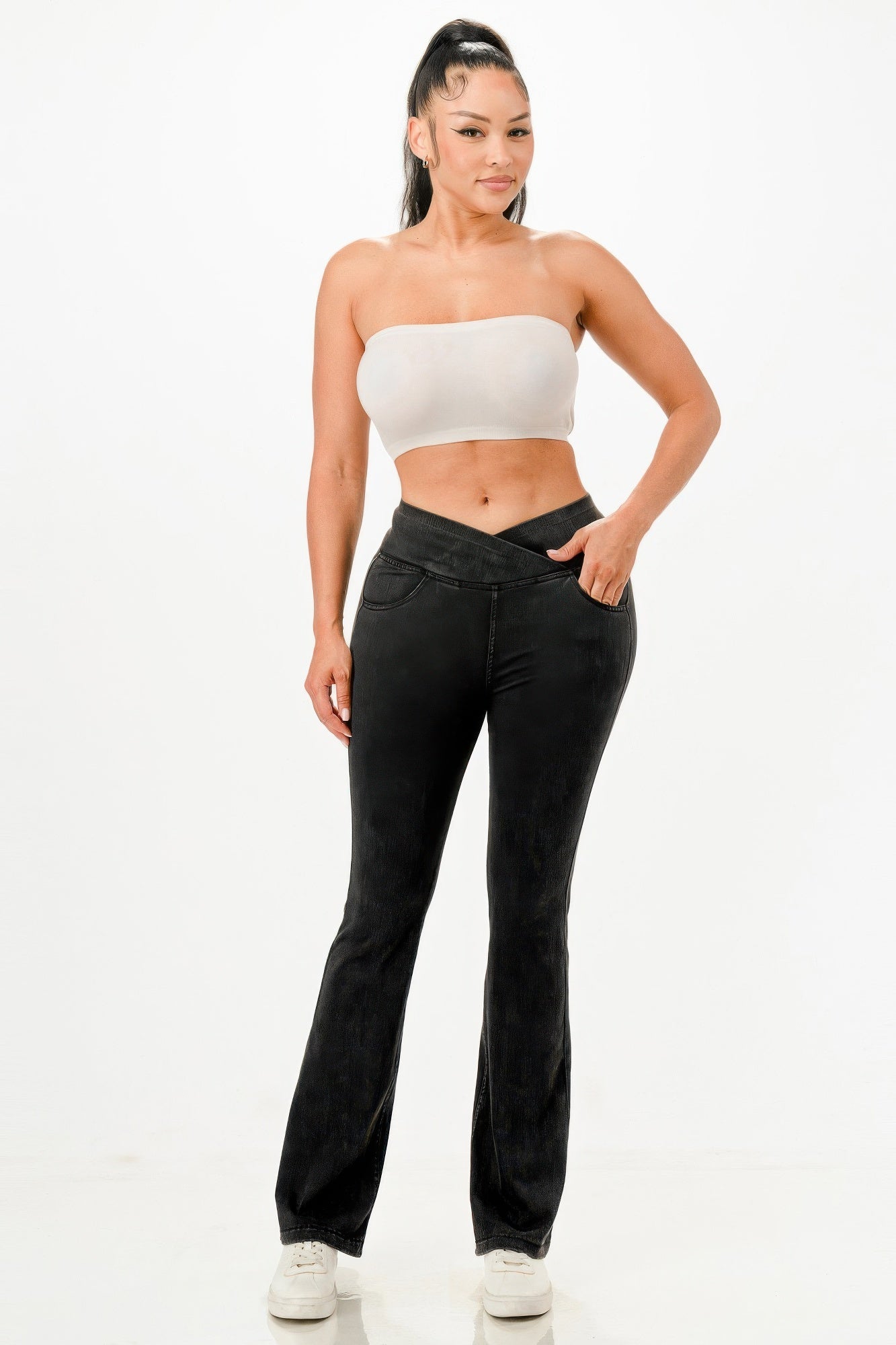 Light Weight Flare Jeans - Wear Arielle