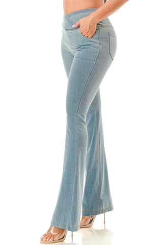 Light Weight Flare Jeans - Wear Arielle