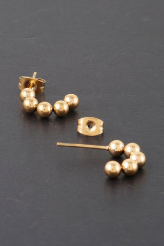 Metal Bead Earrings - Wear Arielle