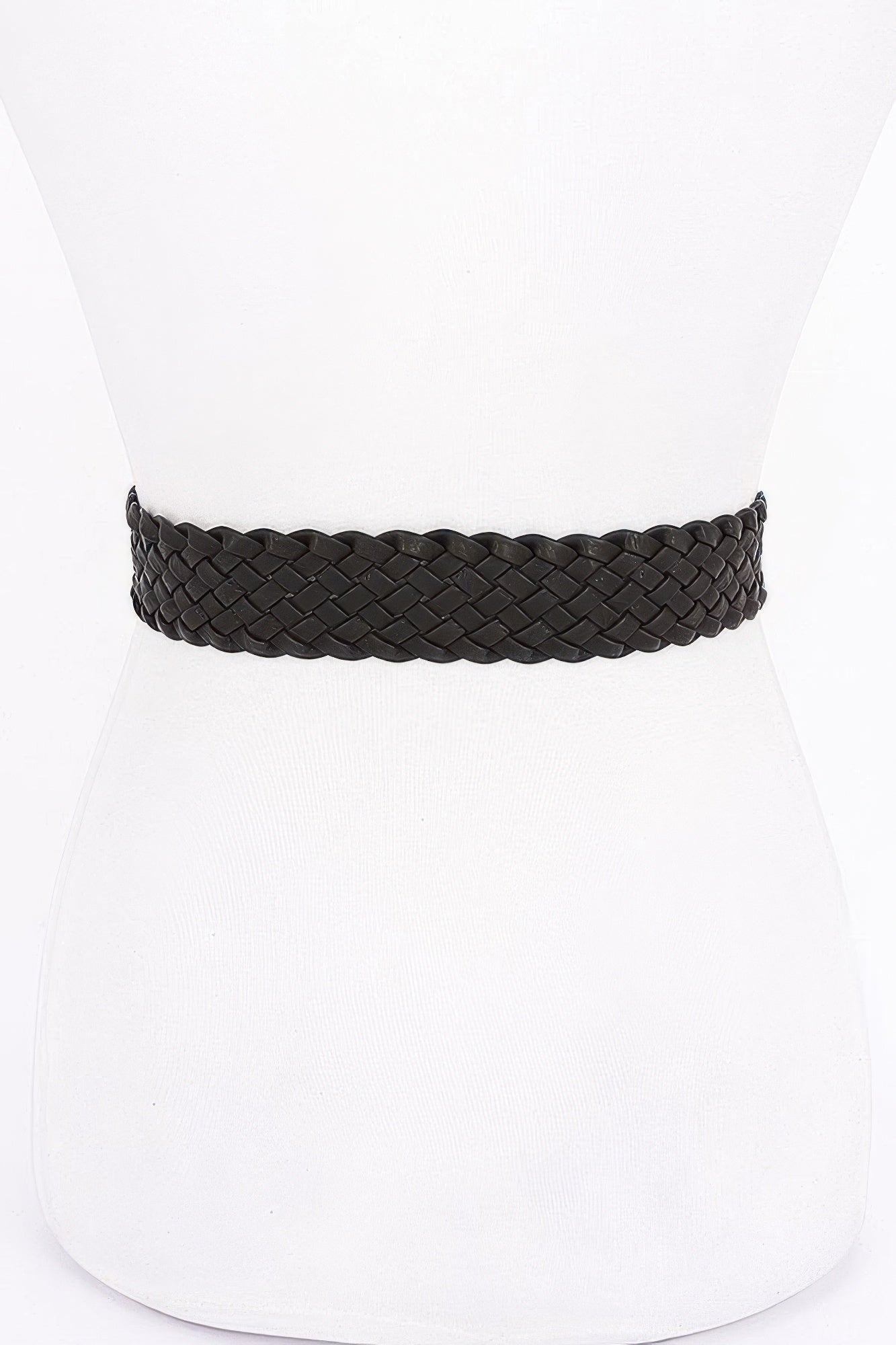 Metal Buckle Braided Belt - Wear Arielle