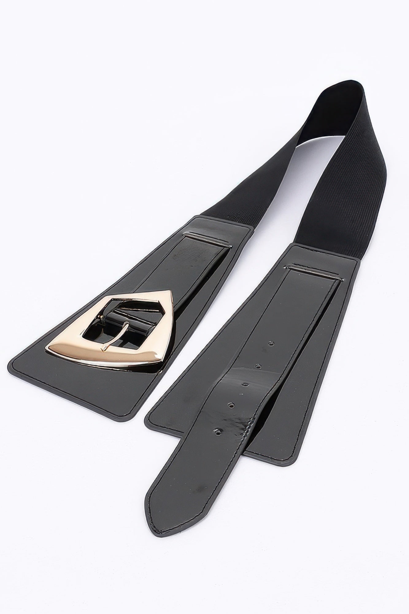 Metal Buckle Elastic Belt - Wear Arielle