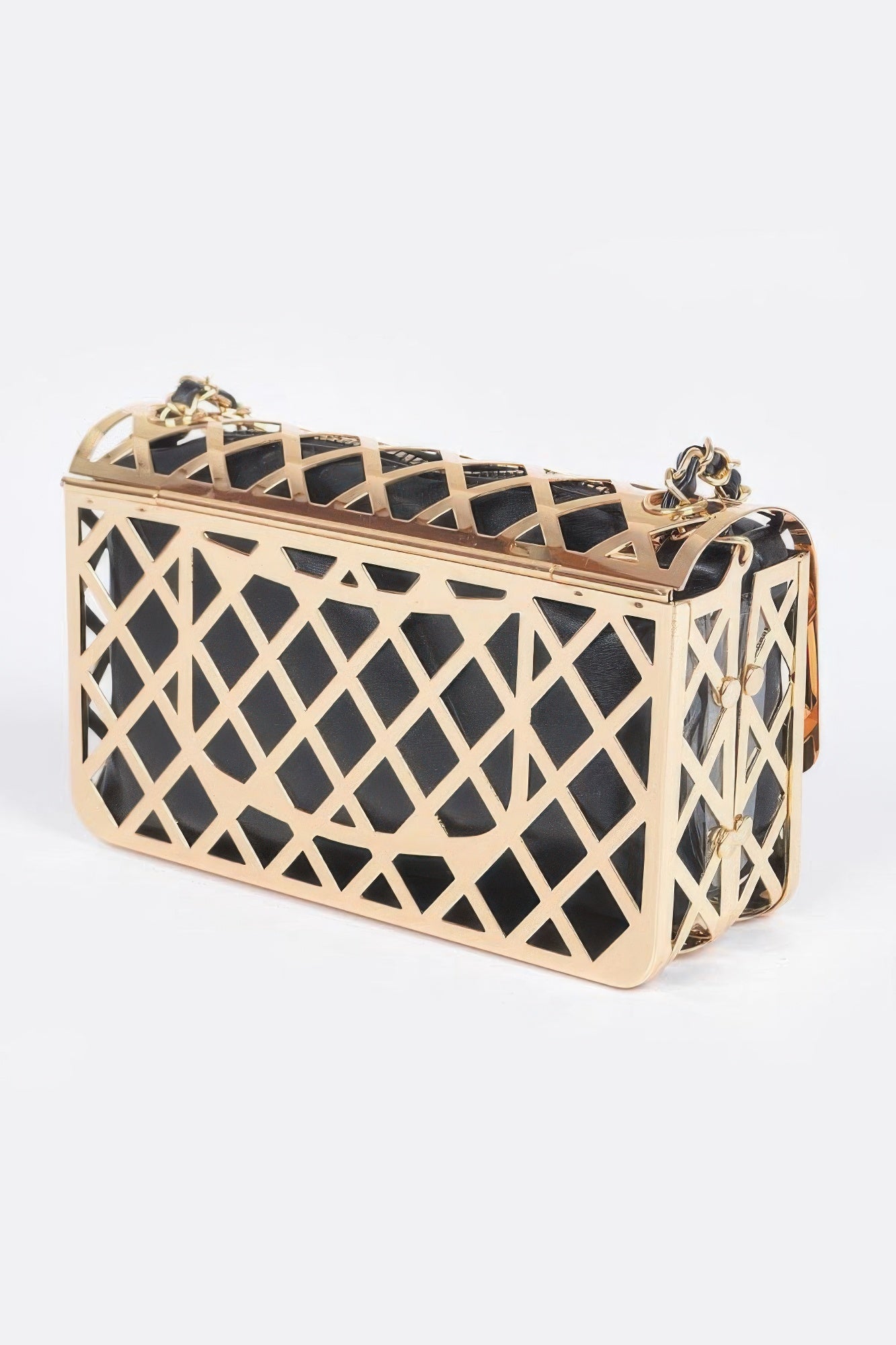 Metal Clutch W/ Pouch - Wear Arielle