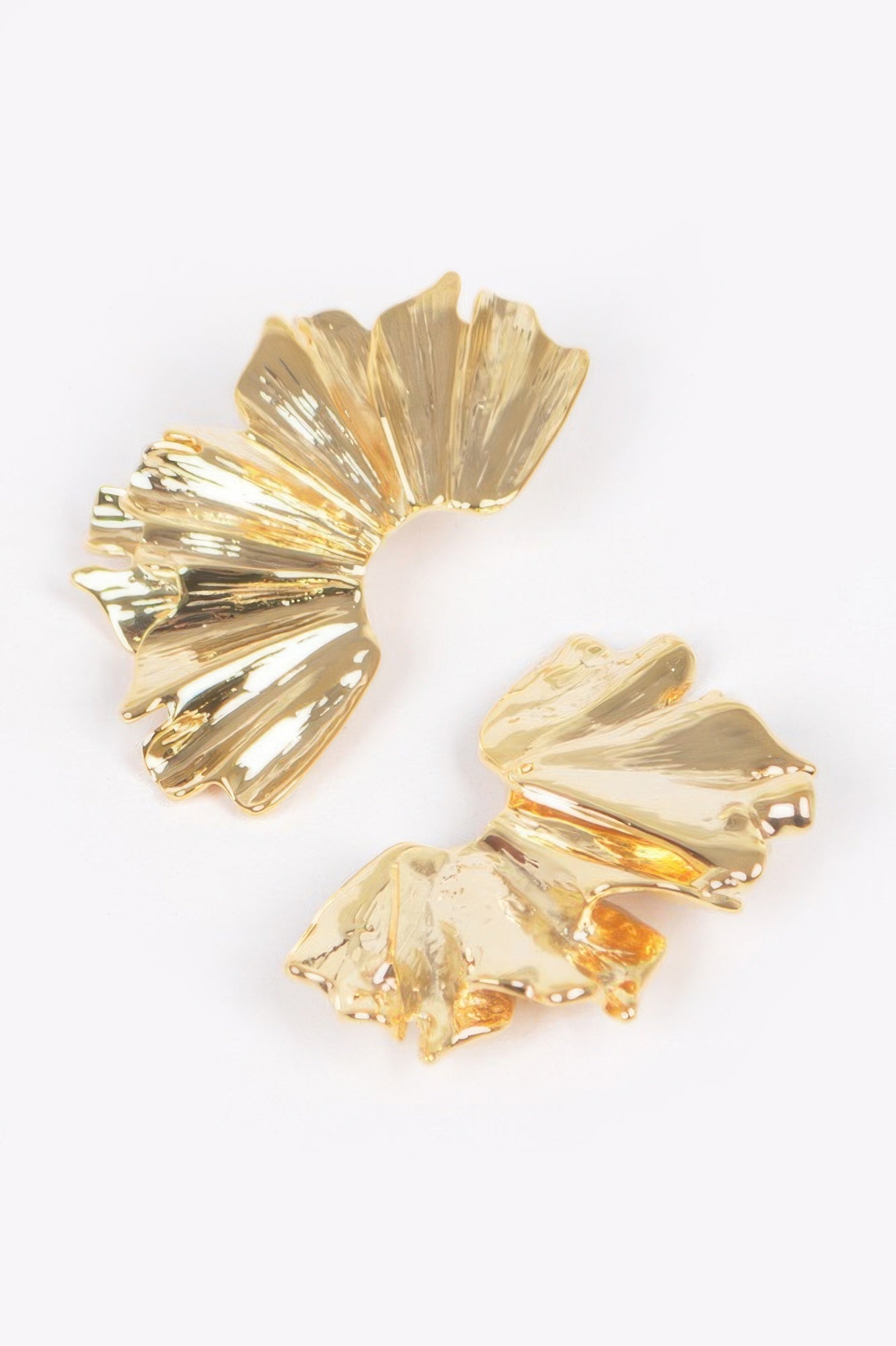 Metal Gold Plated Earring - Wear Arielle