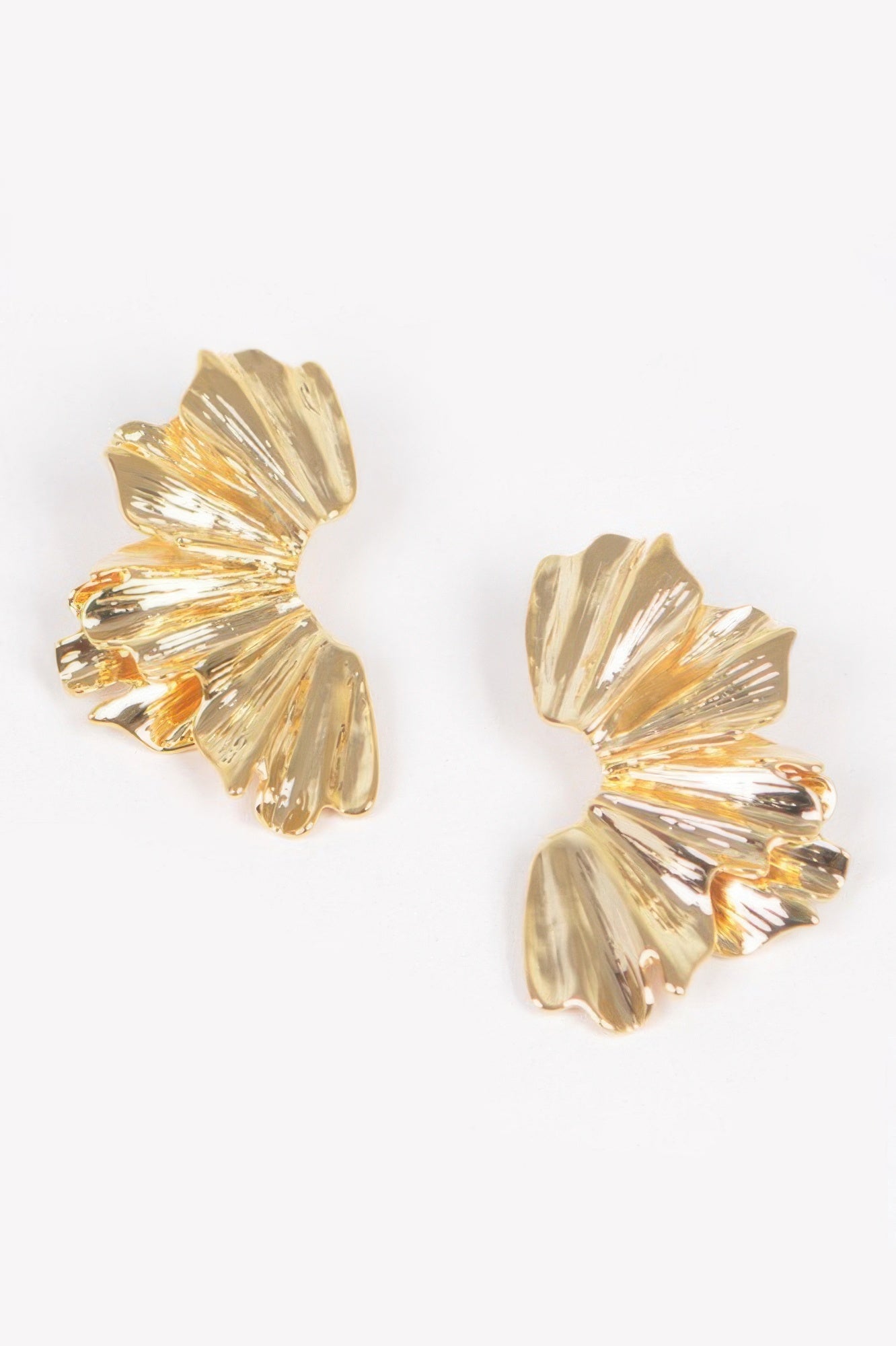 Metal Gold Plated Earring - Wear Arielle