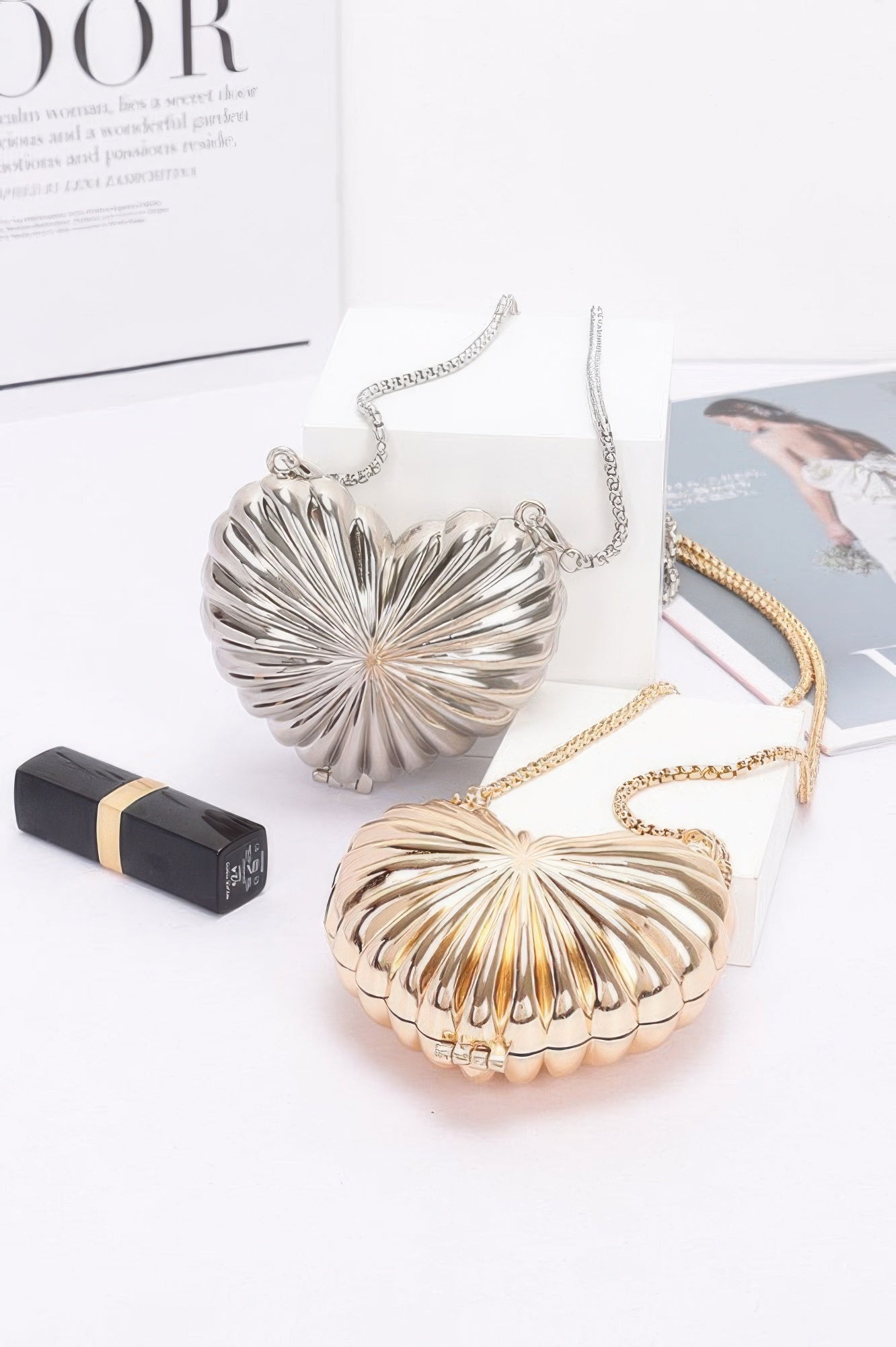 Metal Mini Clutch - Wear Arielle