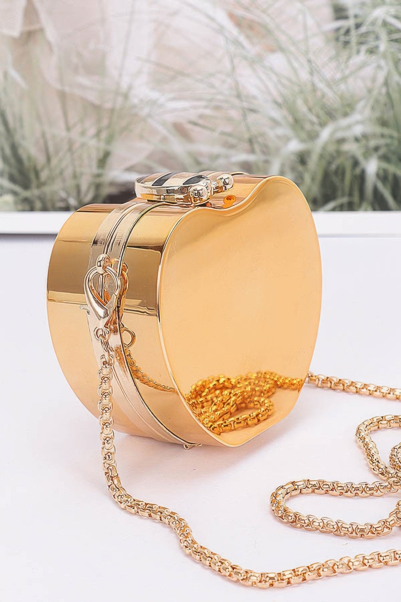 Metal Mini Clutch - Wear Arielle