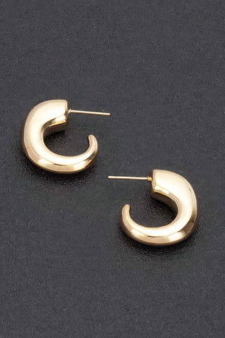 Metal Vintage Hoop Earring - Wear Arielle