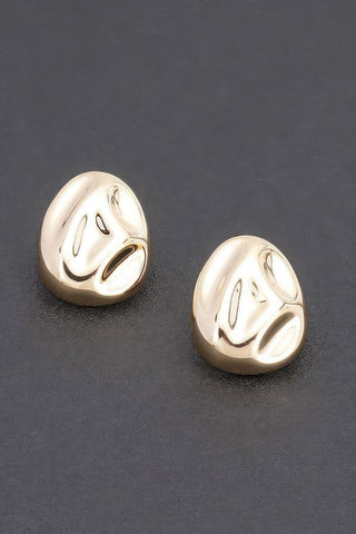 Metal Vintage Stud Earring - Wear Arielle
