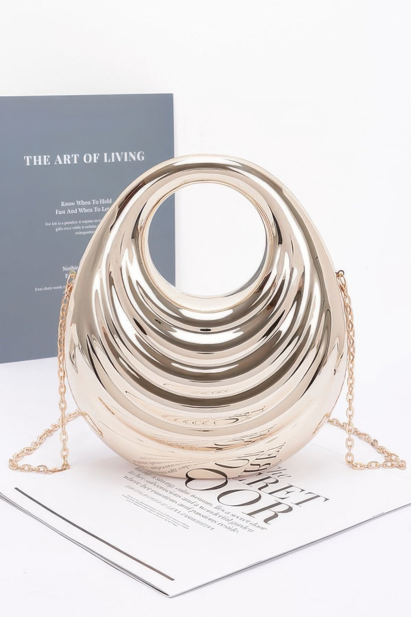 Metallic Acrylic Bag - Wear Arielle