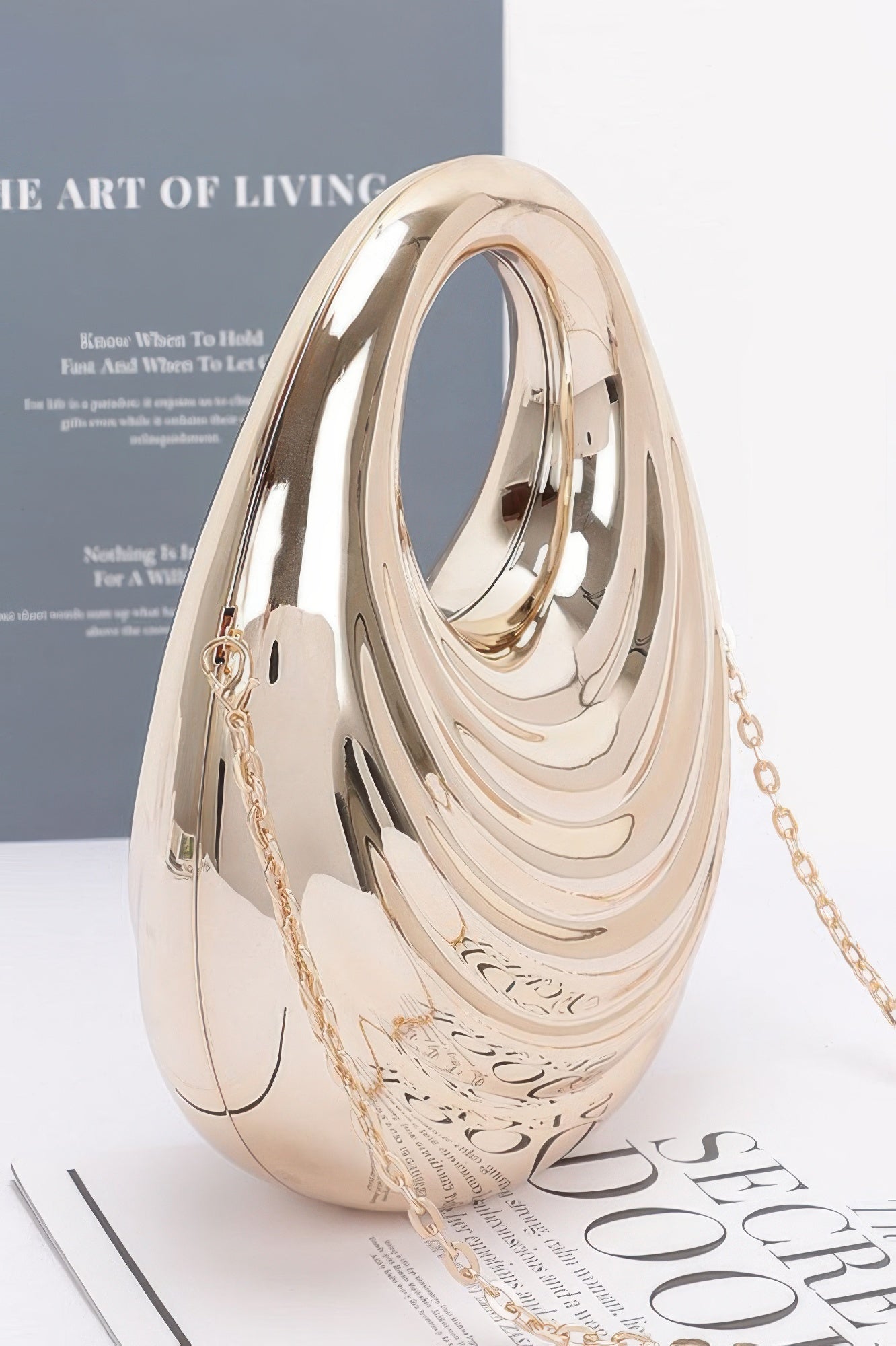 Metallic Acrylic Bag - Wear Arielle