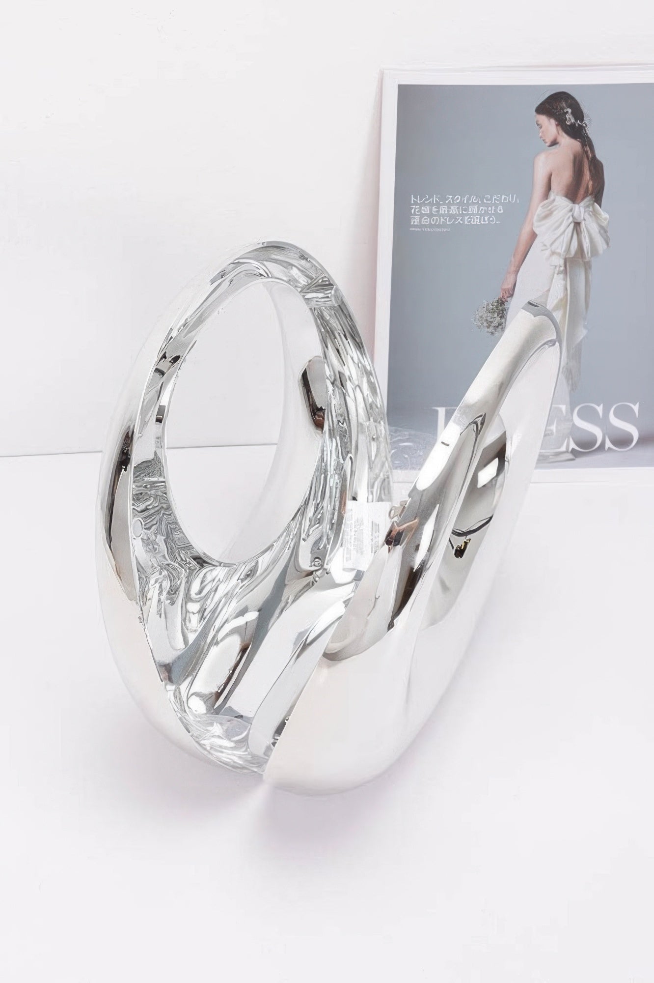 Metallic Acrylic Clutch - Wear Arielle