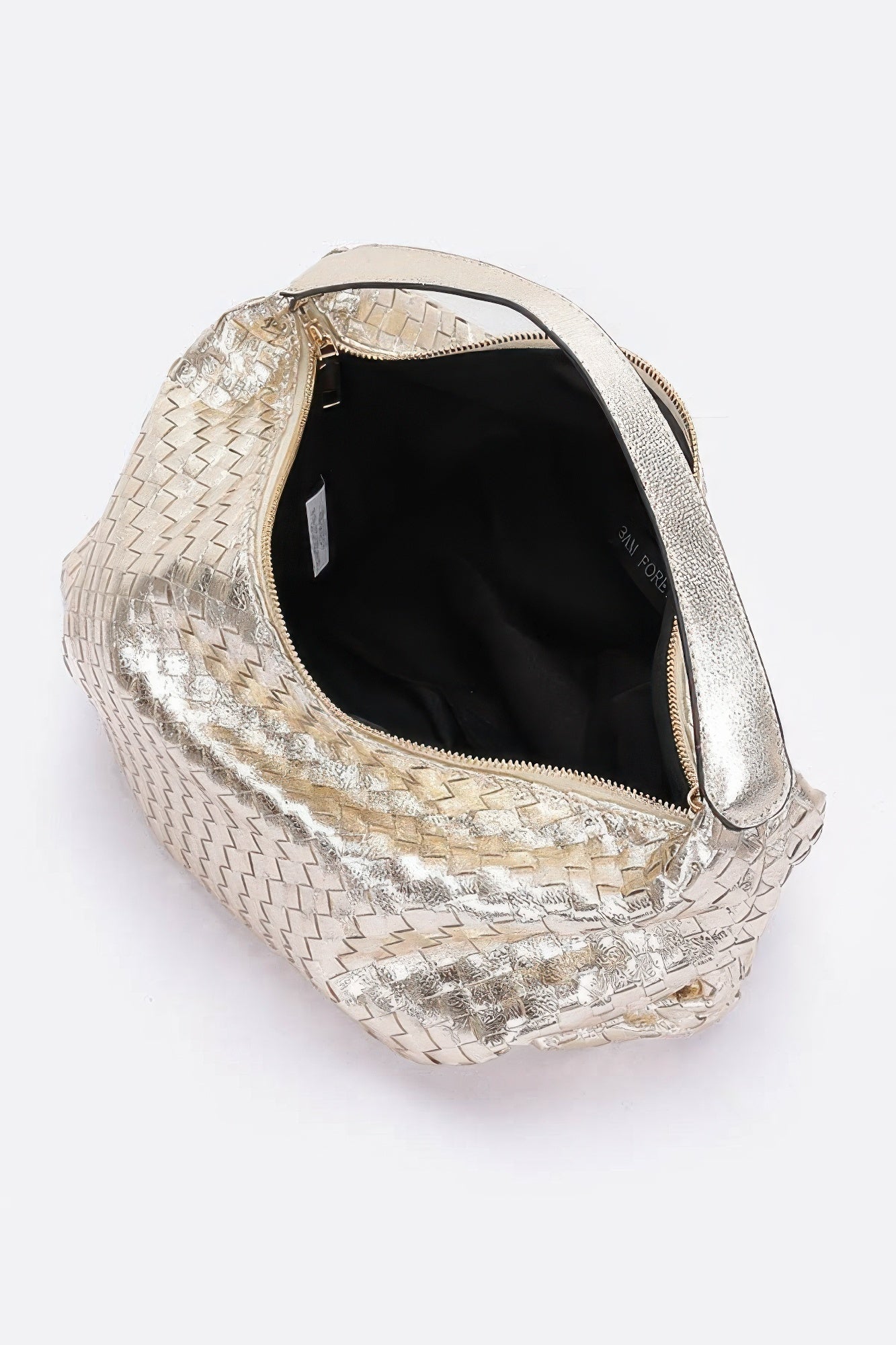 Metallic Braided Tote Bag - Wear Arielle