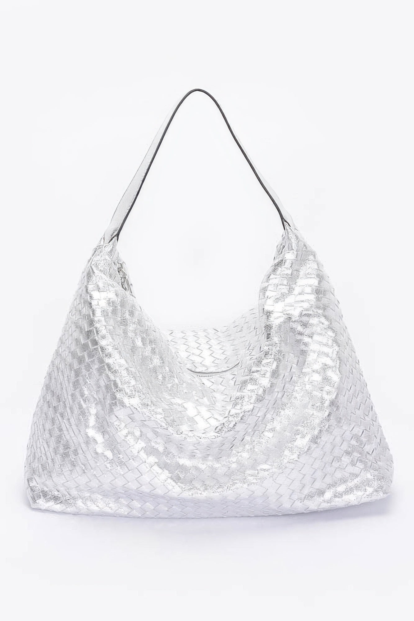 Metallic Braided Tote Bag - Wear Arielle