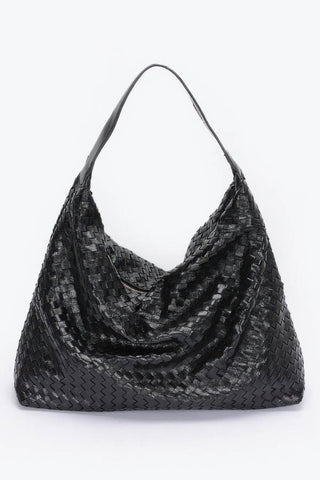 Metallic Braided Tote Bag - Wear Arielle