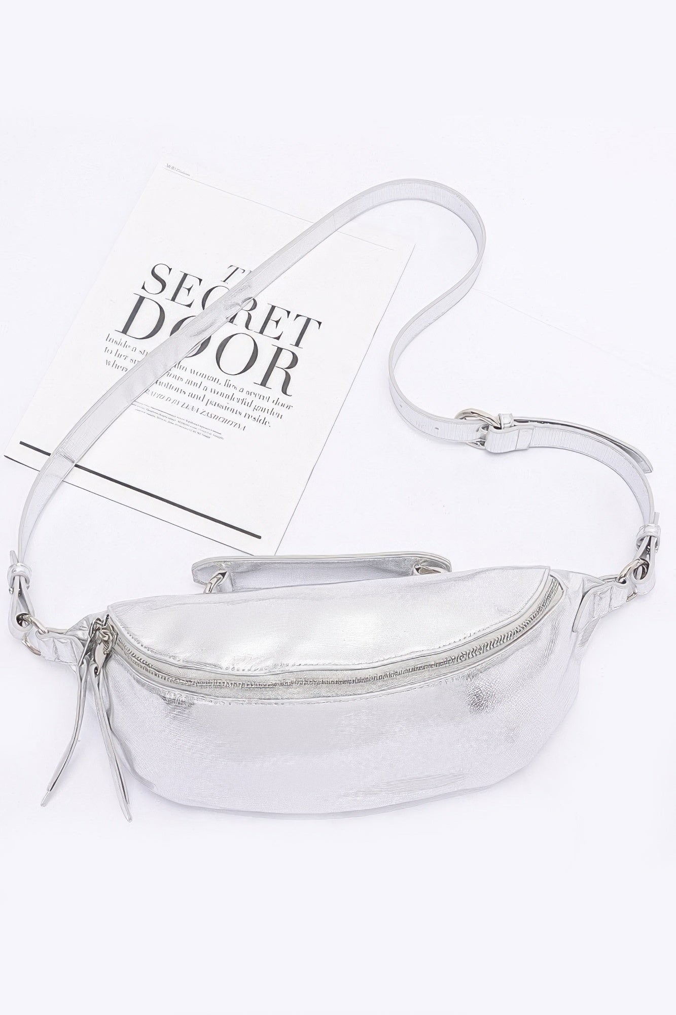 Metallic Crossbody Bag - Wear Arielle