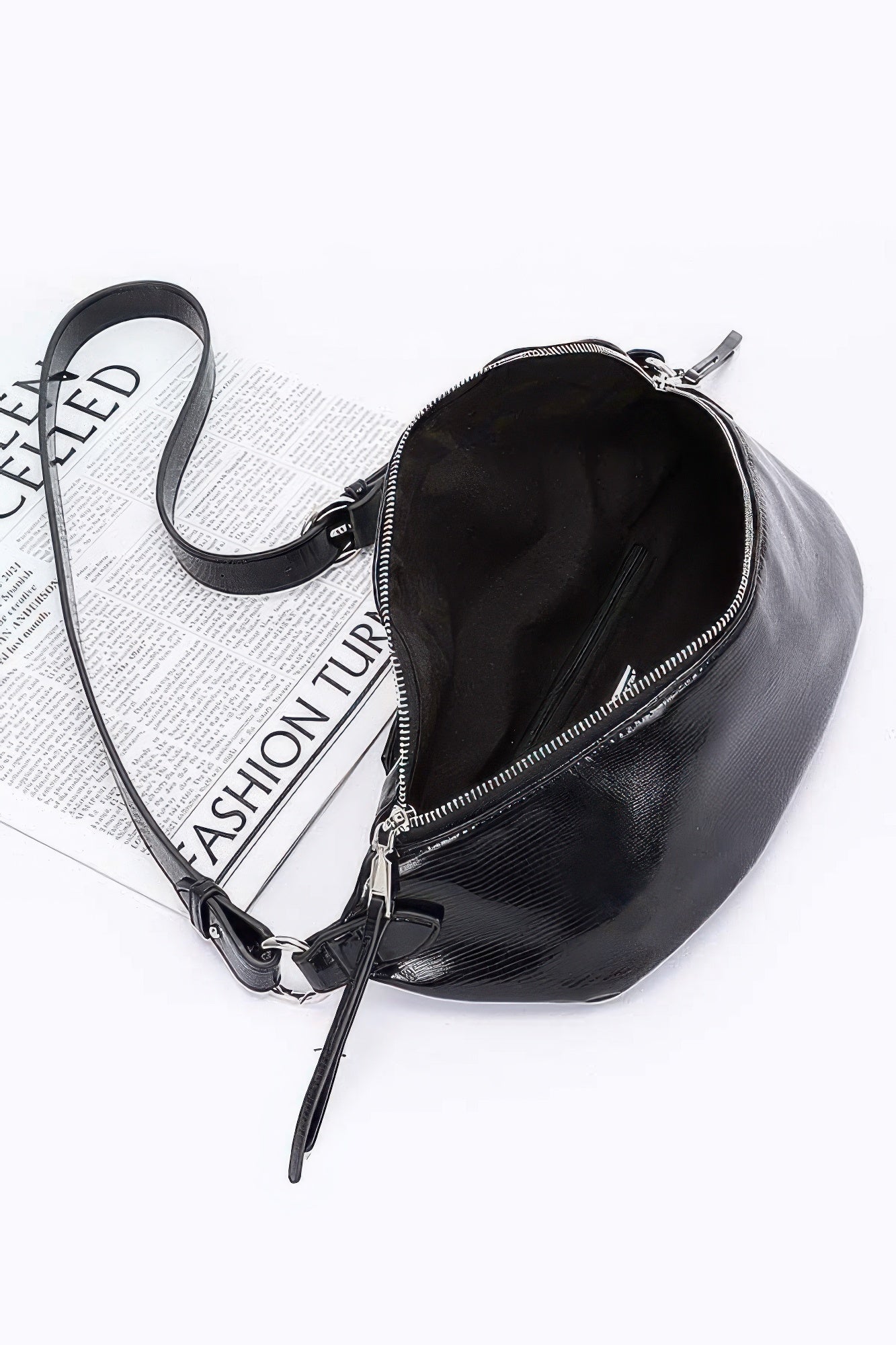 Metallic Crossbody Bag - Wear Arielle