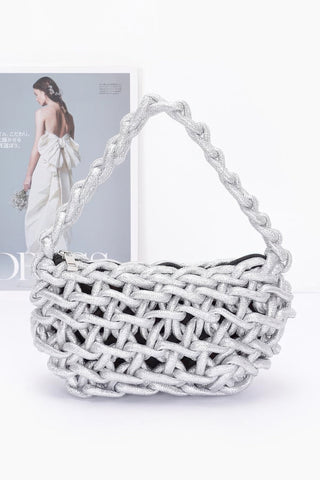 Metallic Handmade Tote Bag - Wear Arielle