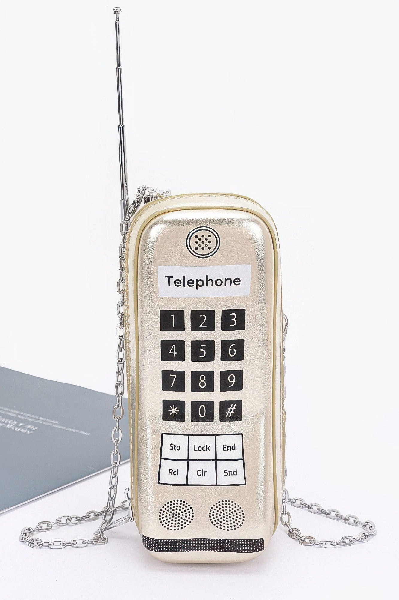 Metallic Handphone Novelty Bag - Wear Arielle