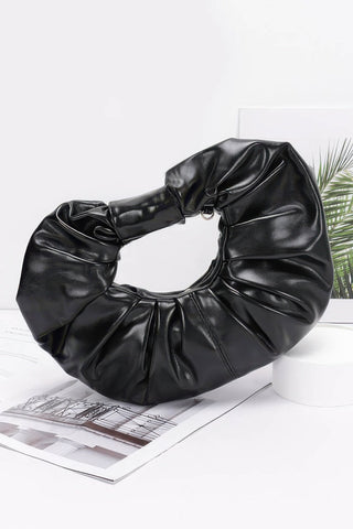 Metallic Hobo Bag W/chain - Wear Arielle