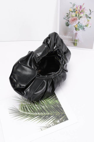 Metallic Hobo Bag W/chain - Wear Arielle