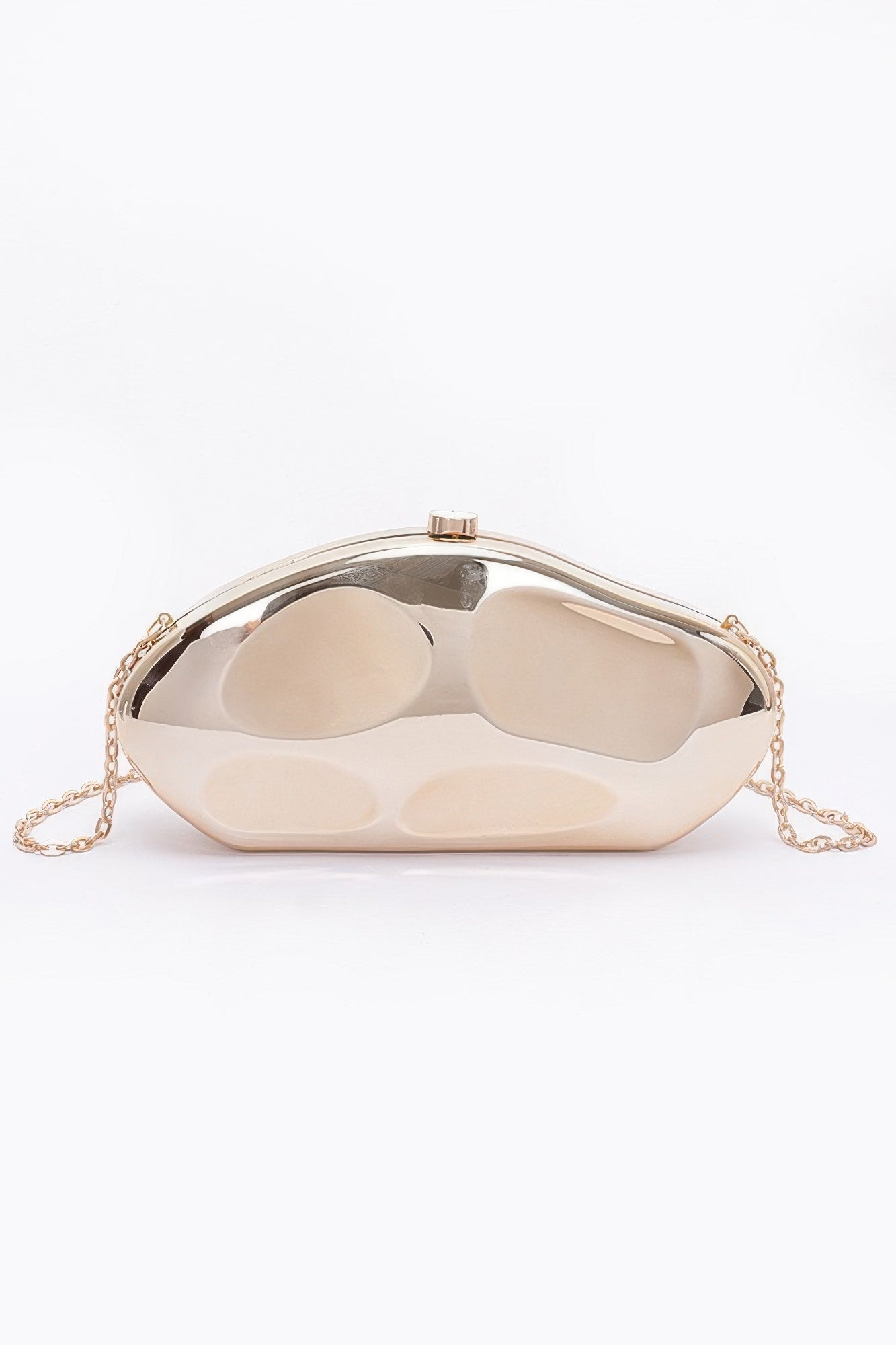Metallic Plastic Party Clutch - Wear Arielle