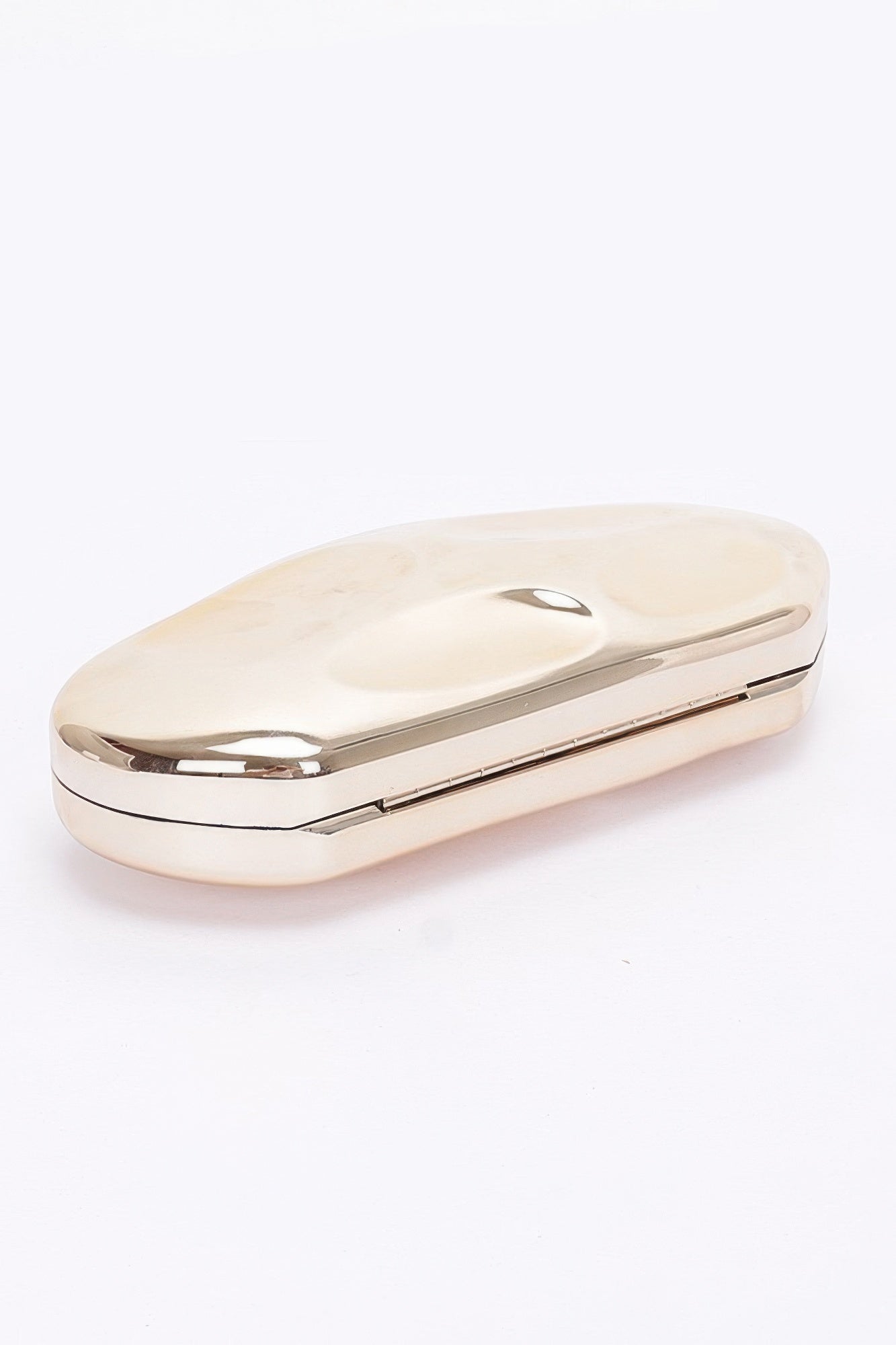 Metallic Plastic Party Clutch - Wear Arielle