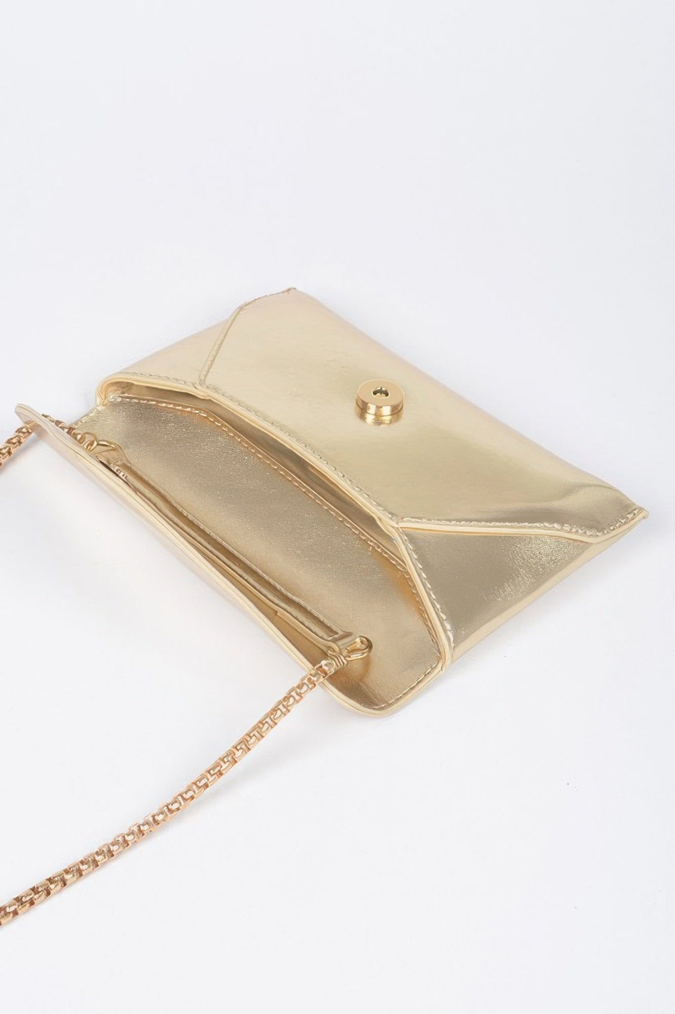 Metallic Small Envelope Clutch - Wear Arielle
