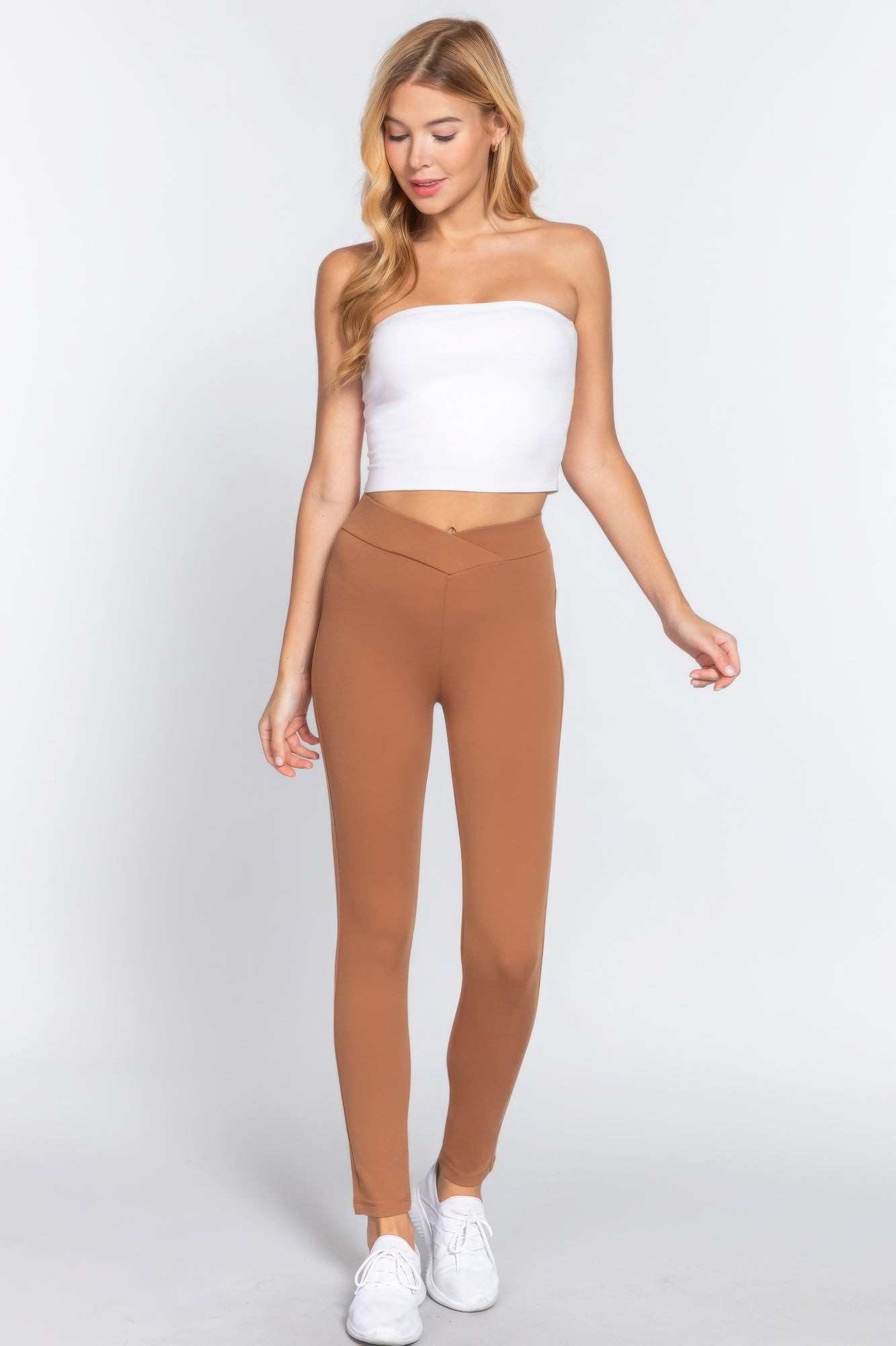 Mid - rise Ponte Pants - Wear Arielle