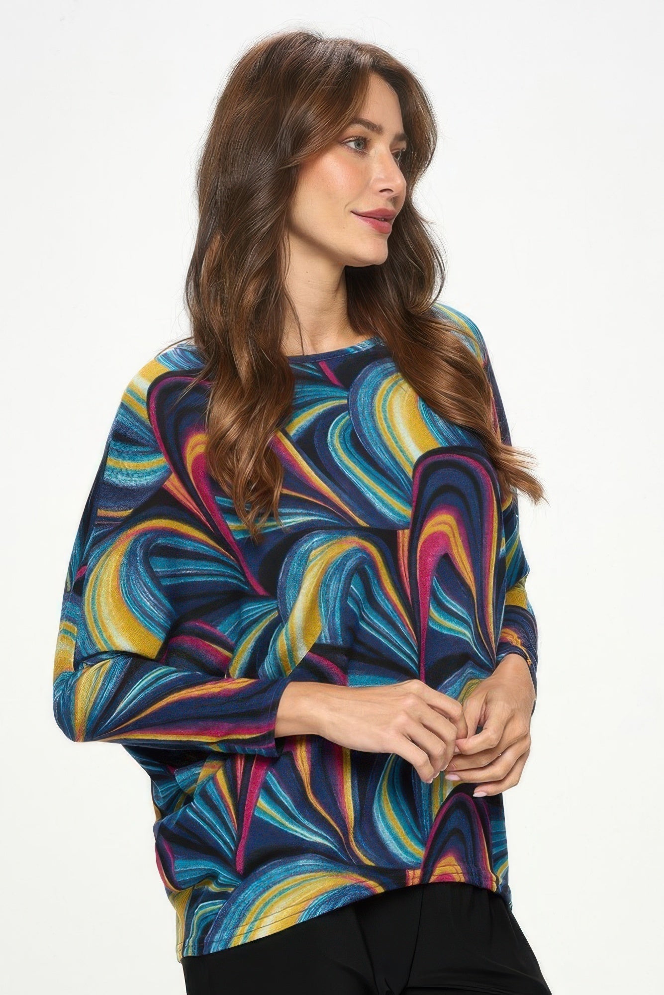 Mir Batwing Dolman Top - Wear Arielle