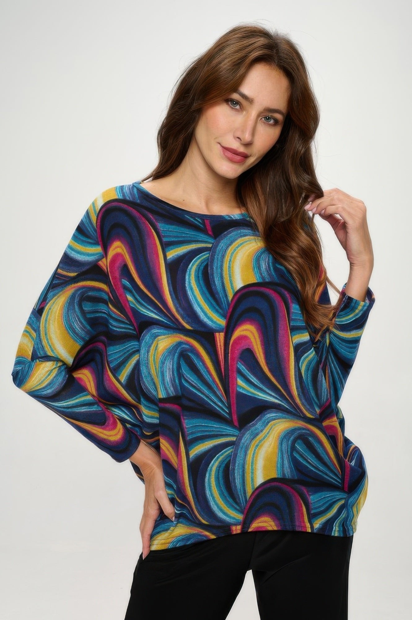 Mir Batwing Dolman Top - Wear Arielle