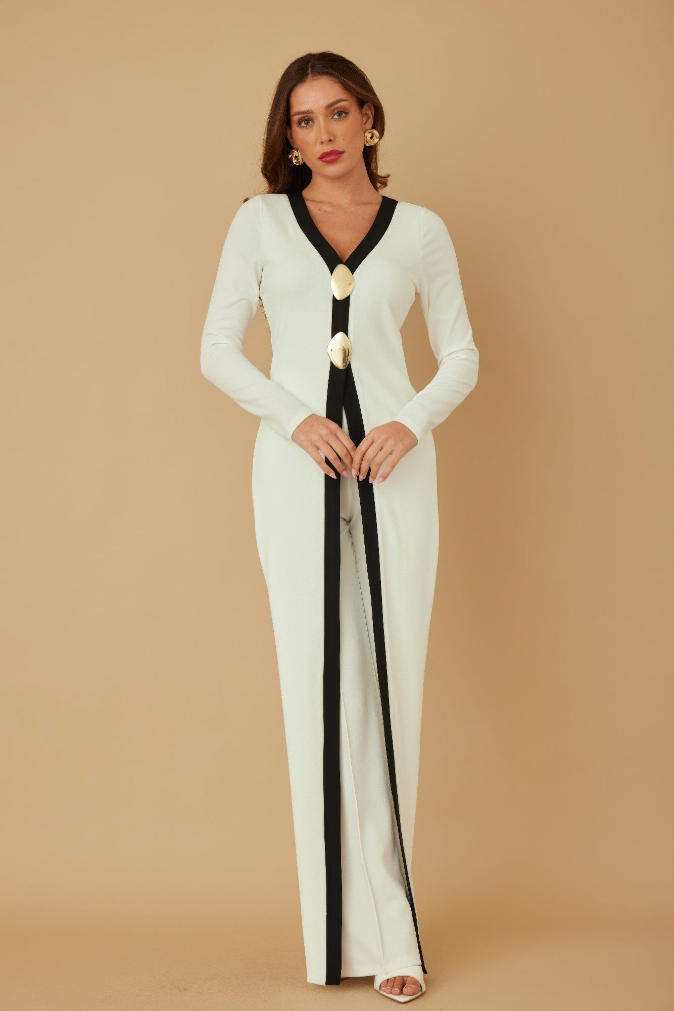 Mirror Stone Long Layer Jumpsuit - Wear Arielle