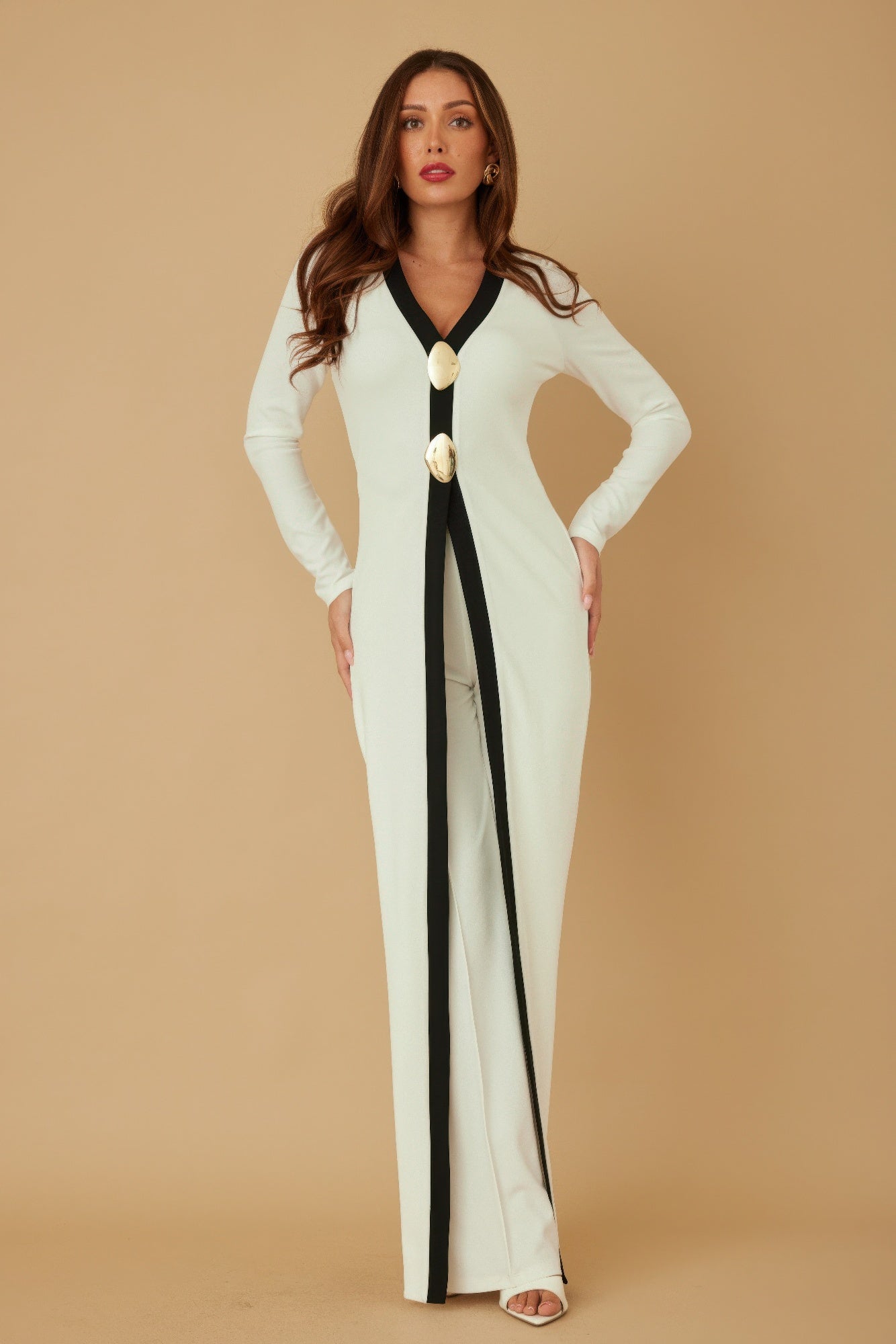 Mirror Stone Long Layer Jumpsuit - Wear Arielle