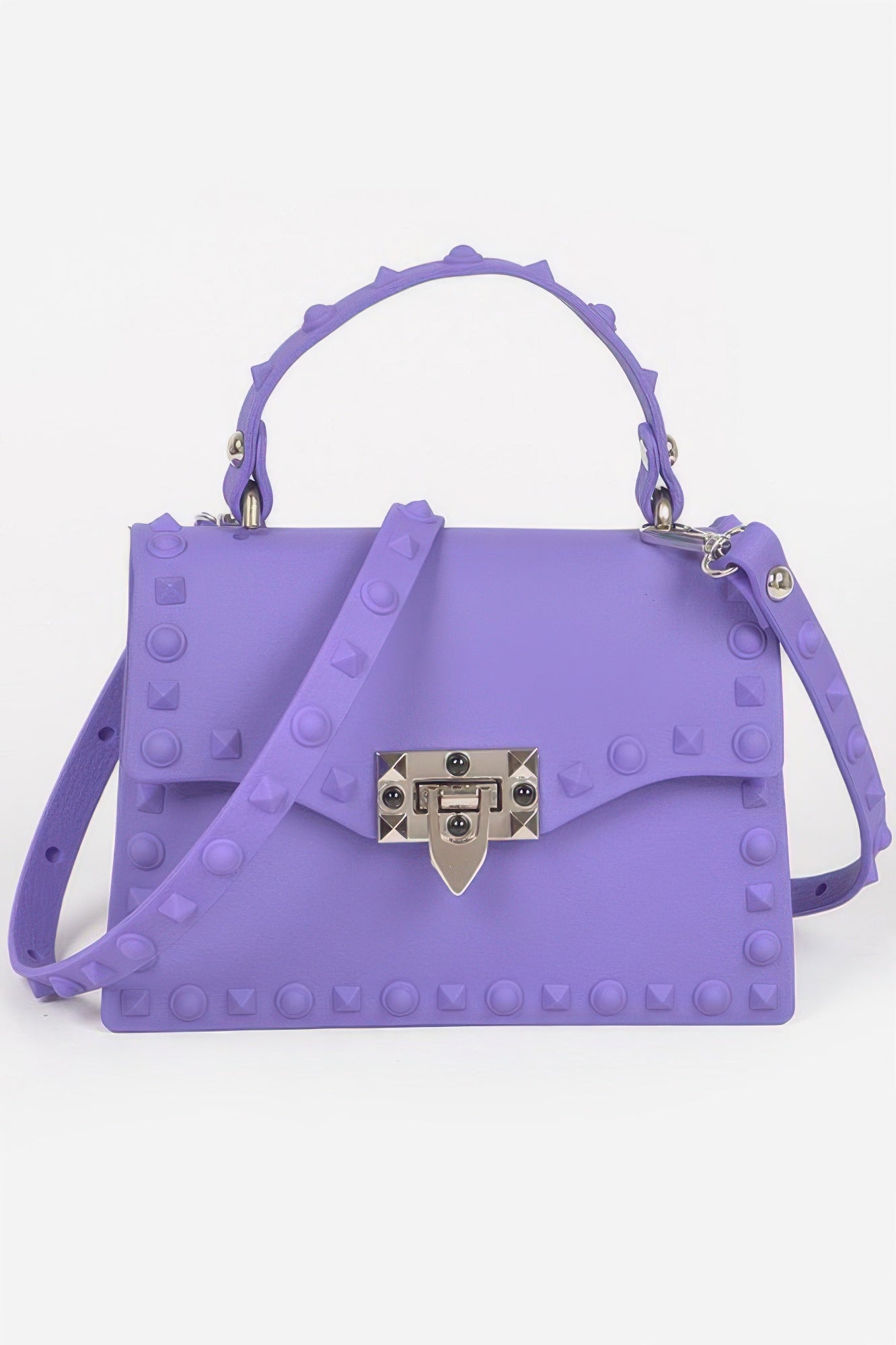 Monotone Studded Clutch - Wear Arielle