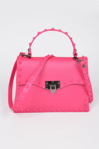 Monotone Studded Clutch - Wear Arielle