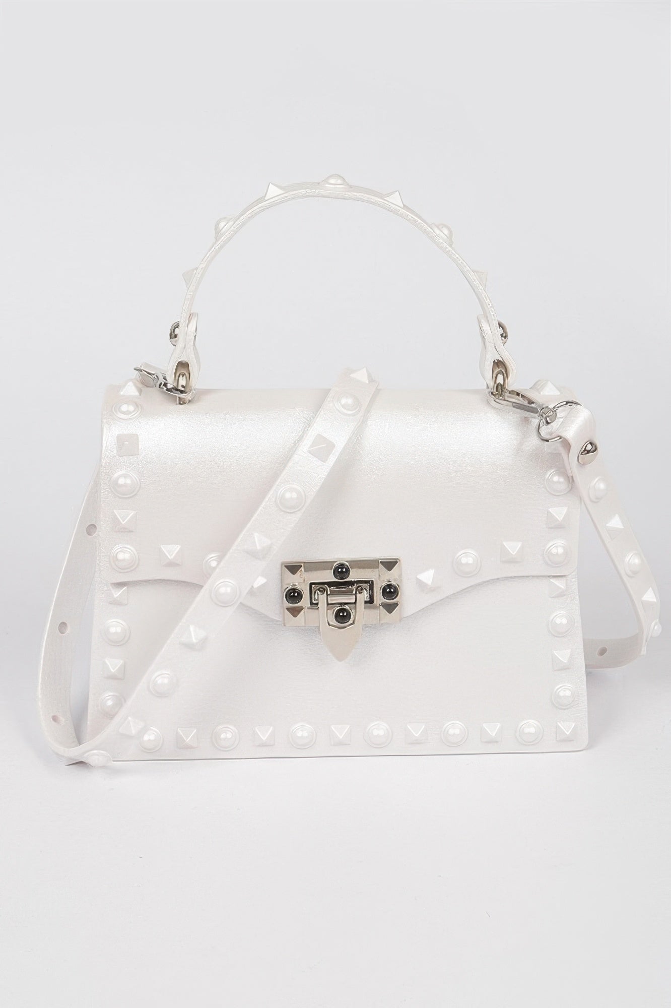 Monotone Studded Clutch - Wear Arielle