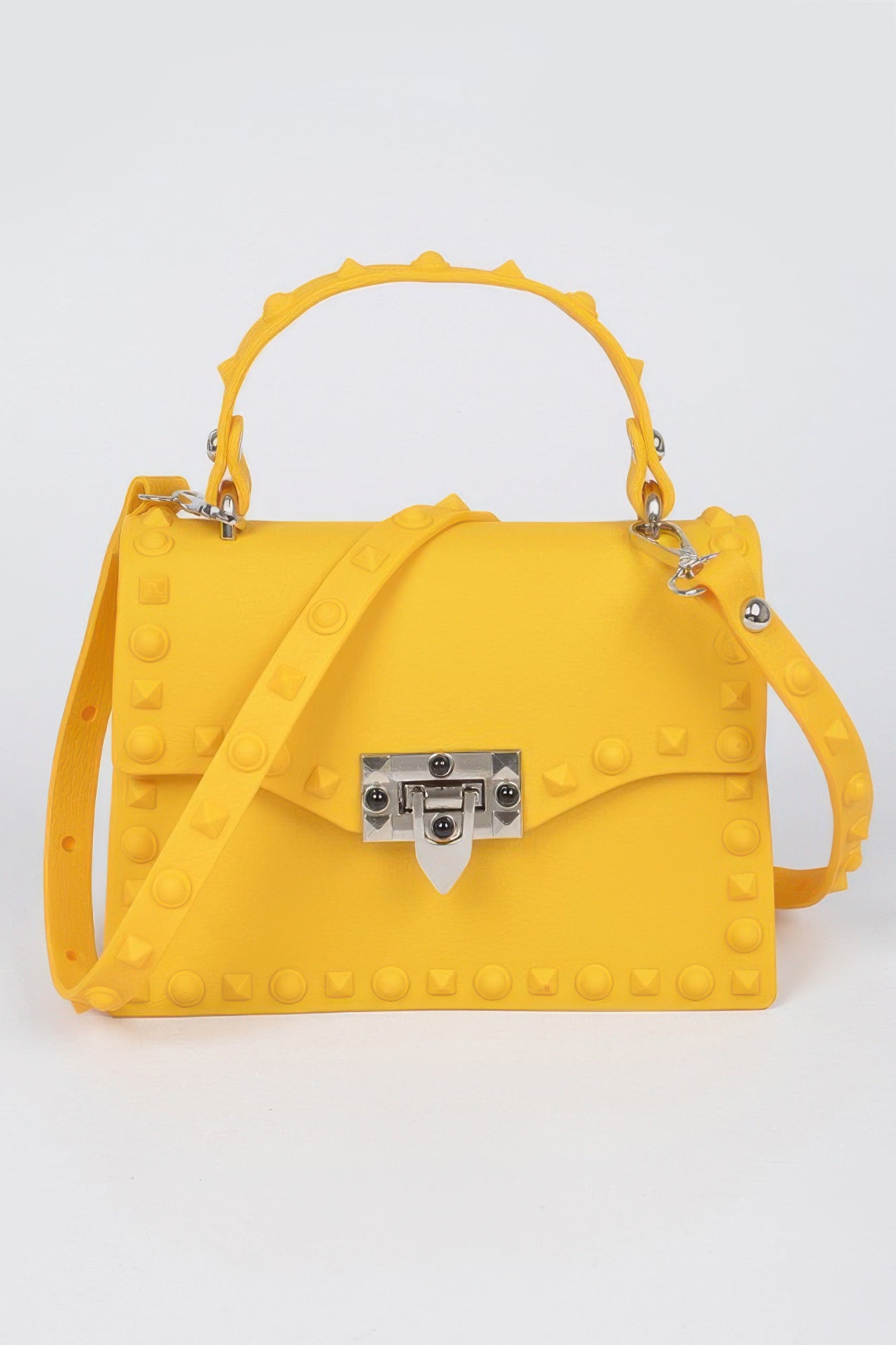 Monotone Studded Clutch - Wear Arielle
