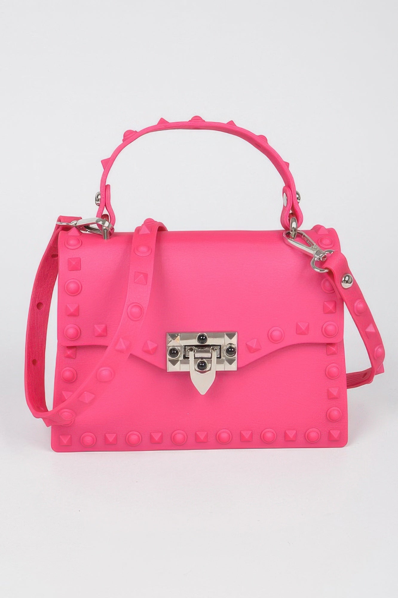 Monotone Studded Clutch - Wear Arielle