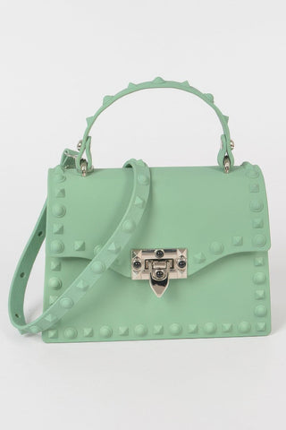 Monotone Studded Clutch - Wear Arielle