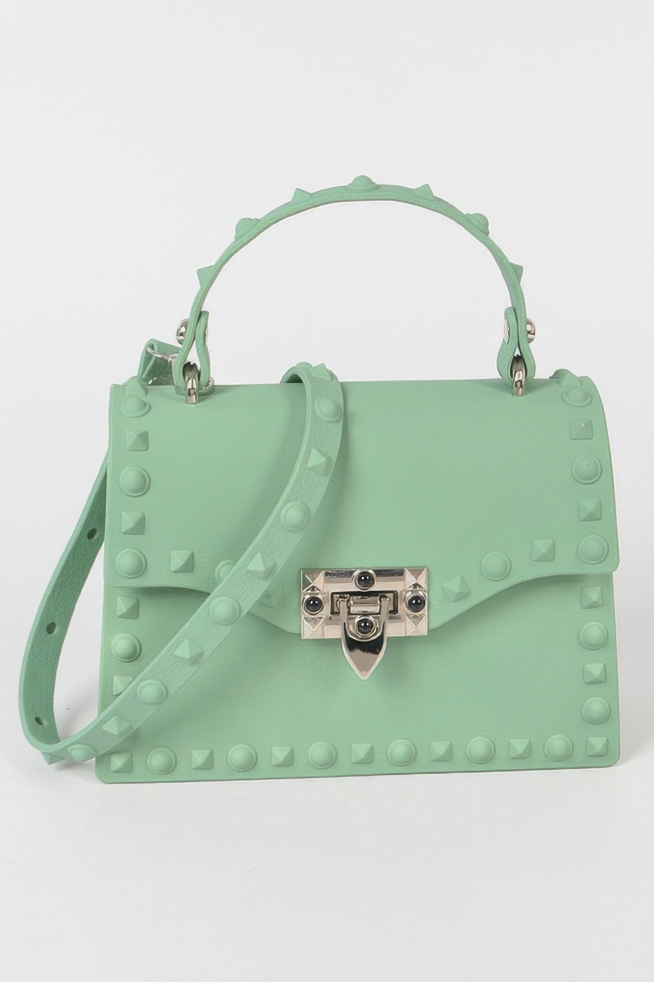 Monotone Studded Clutch - Wear Arielle