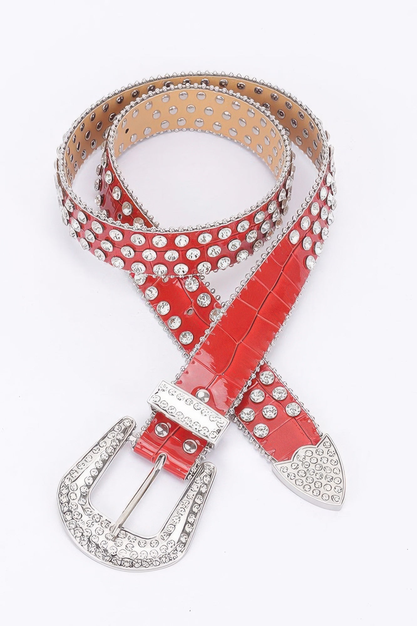 Multi Metal Stone Studded Belt - Wear Arielle