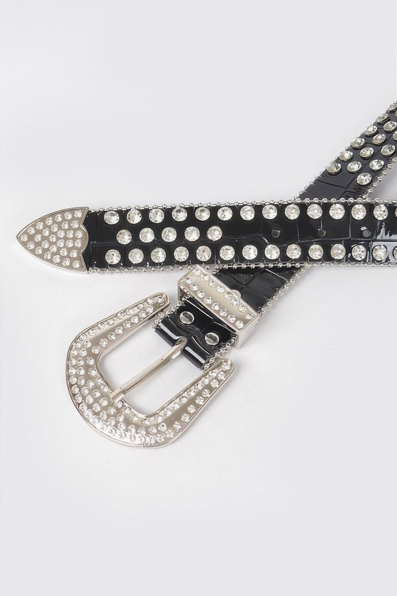 Multi Metal Stone Studded Plus Belt - Wear Arielle