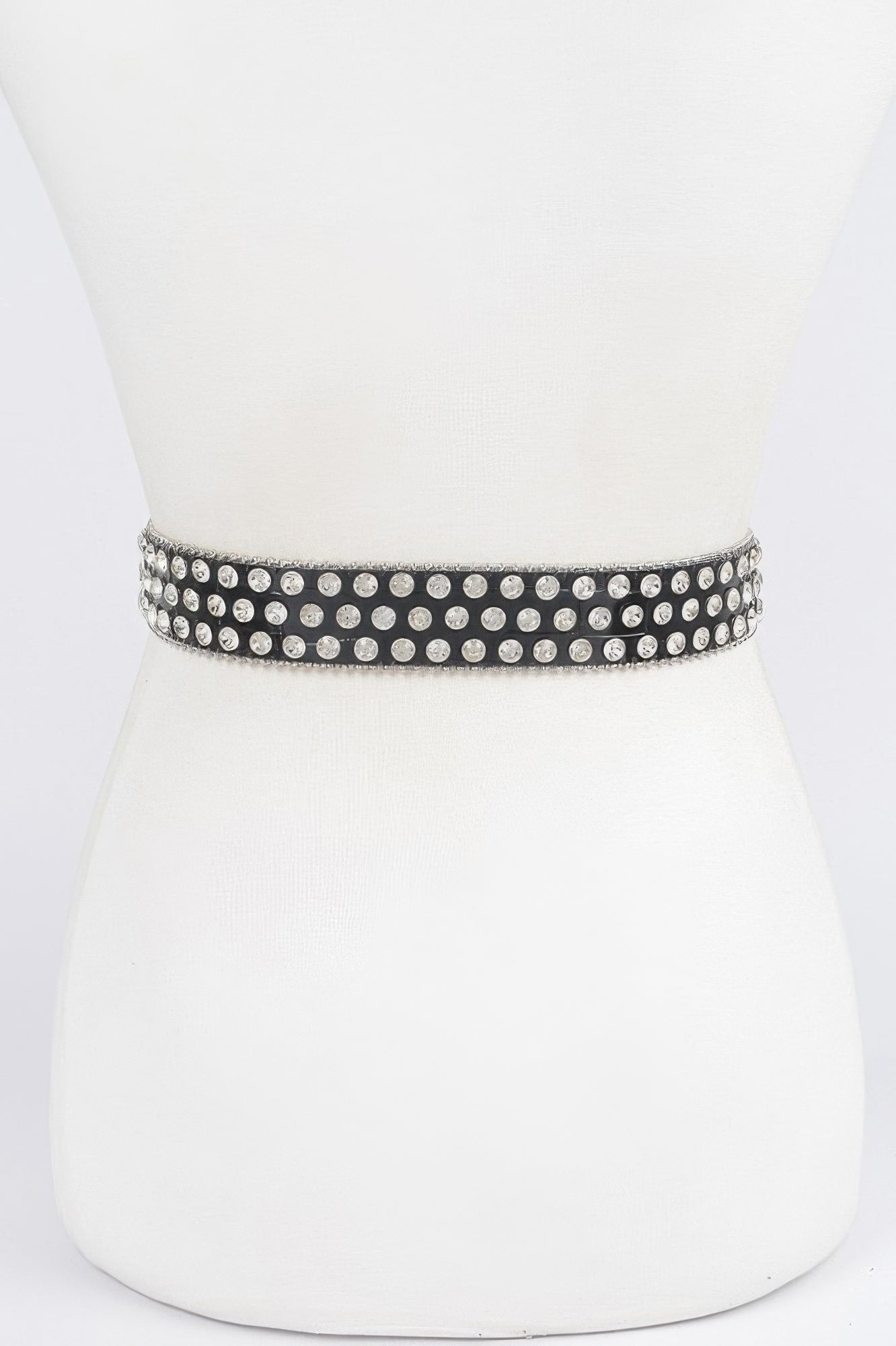 Multi Metal Stone Studded Plus Belt - Wear Arielle