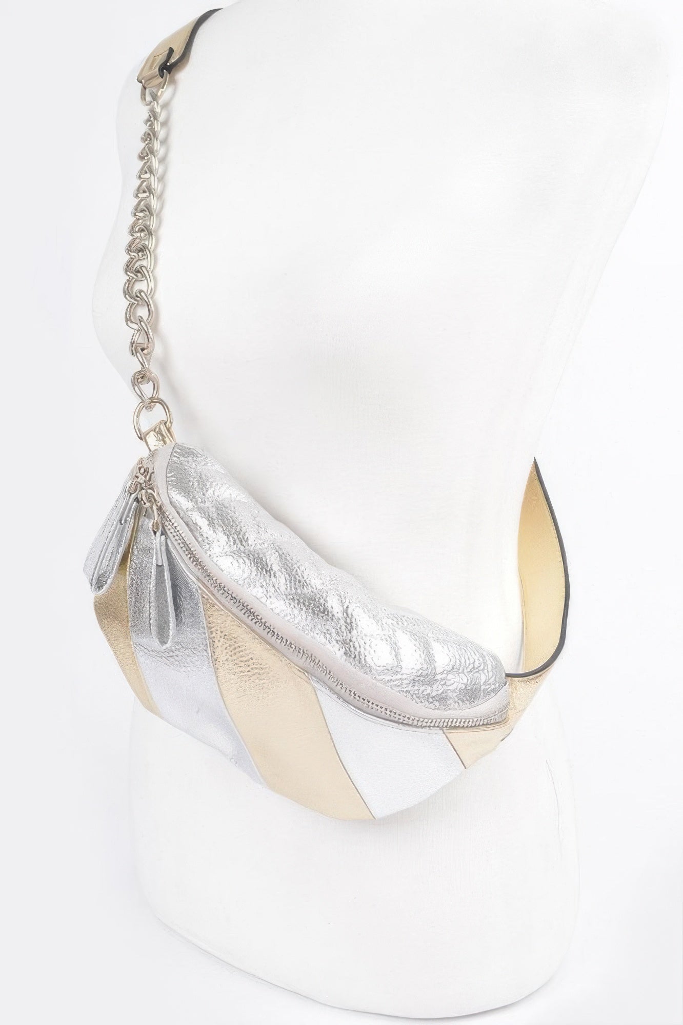 Multi Metallic Color Fanny Pack - Wear Arielle