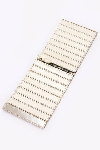 Multi Pu Zip Front Elastic Belt - Wear Arielle