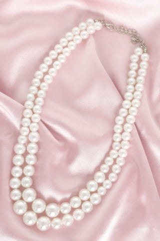 Multi Strand Pearl Necklace - Wear Arielle